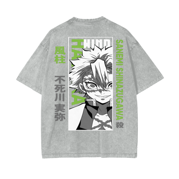 Oversize Sanemi Shinazugawa T-Shirt