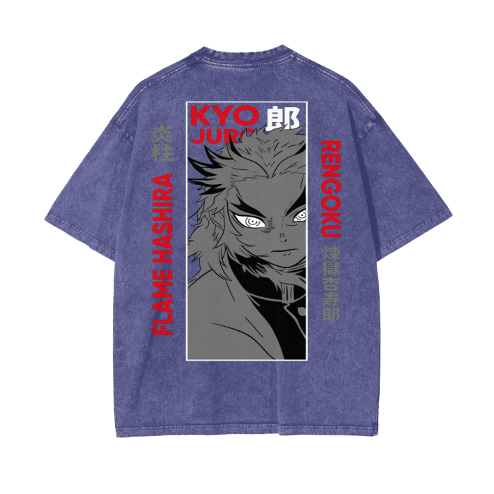 Oversize Kyojuro Rengoku T-Shirt