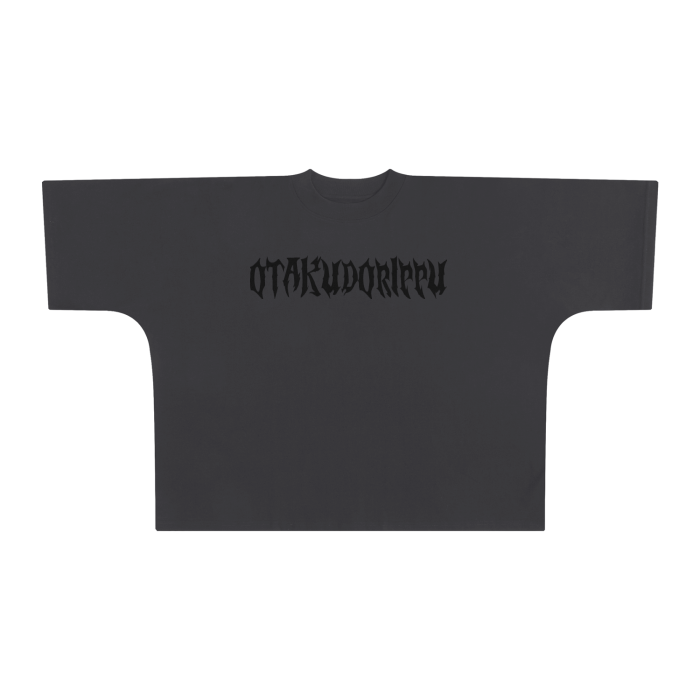 Oversize DDD Gang Box Design Boxy Tee