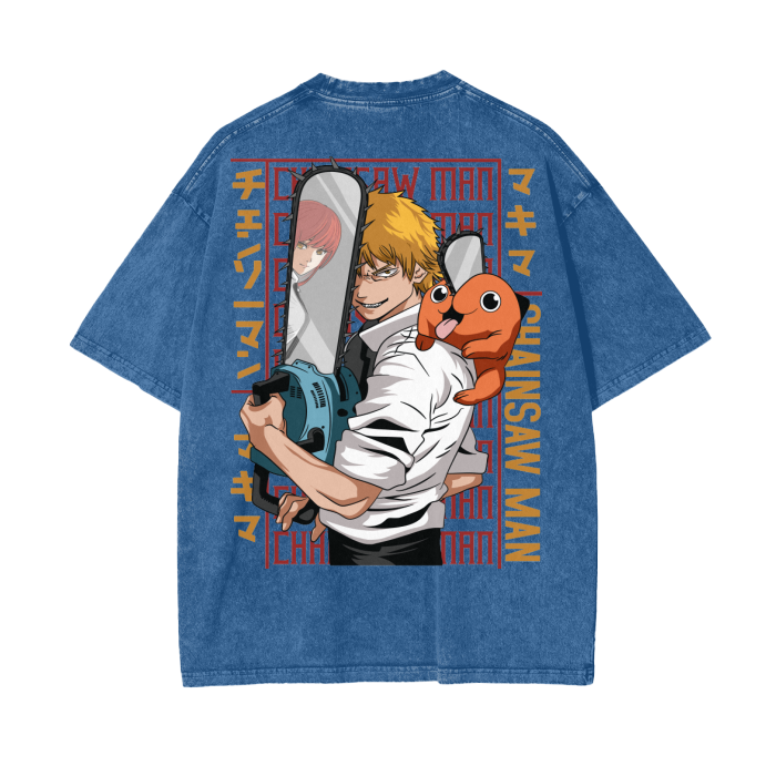 Oversize DenjixPochita T-Shirt