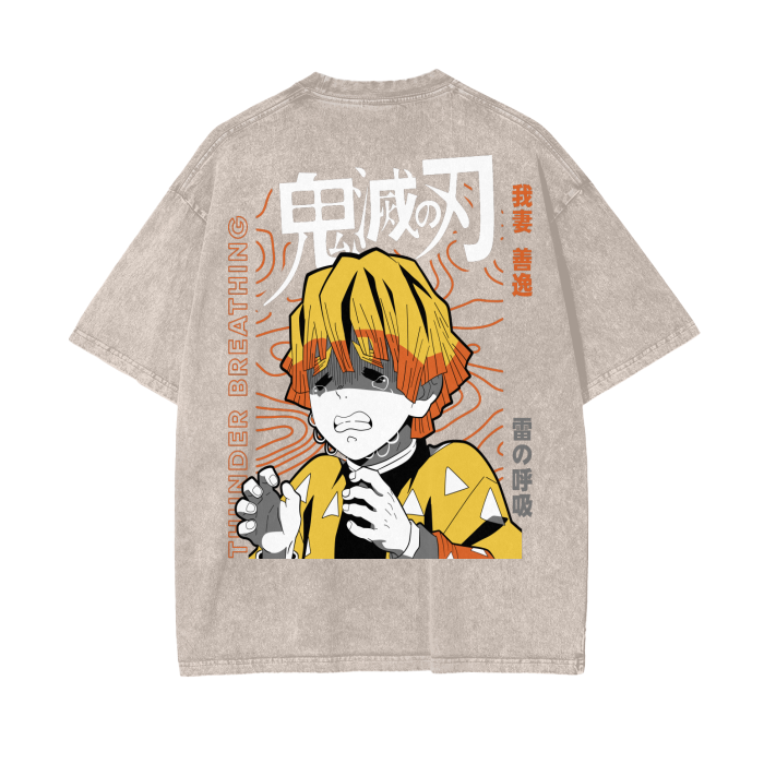 Unisex Oversize Zenitsu v2 T-Shirt