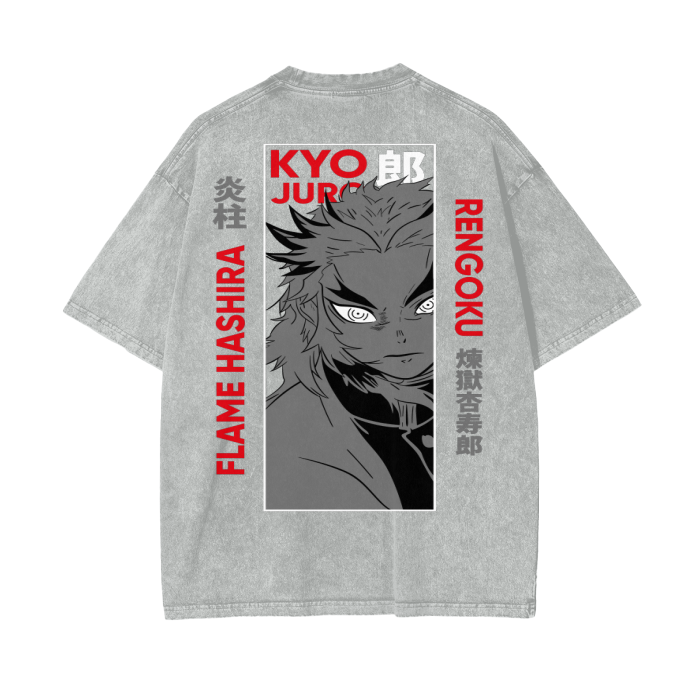 Oversize Kyojuro Rengoku T-Shirt