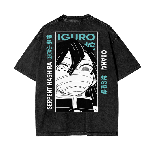 Oversize  Obanai Iguro T-Shirt