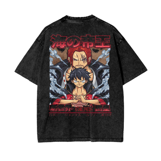 Oversize LuffyxShanks T-Shirt