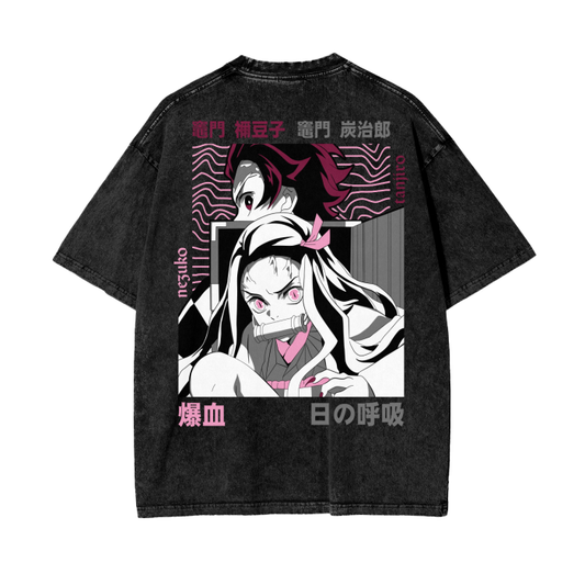 Oversize TanijiroxNezuko T-Shirt