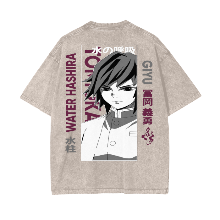 Oversize Giyu Tomioka T-Shirt