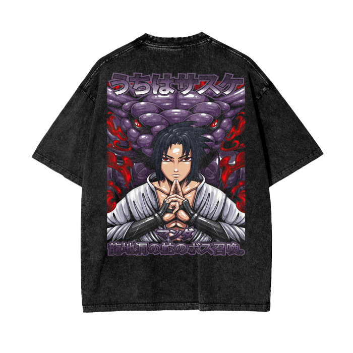 Oversize Sasuke Summoning T-Shirt