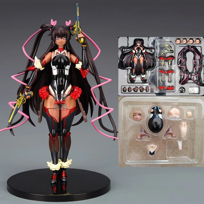 16CM/18CM PVC Taimanin Asagi 3 Mizuki Yukikaze Igawa Sakura Asagi Collectible Model Doll Action Figure Toy Birthday gifts