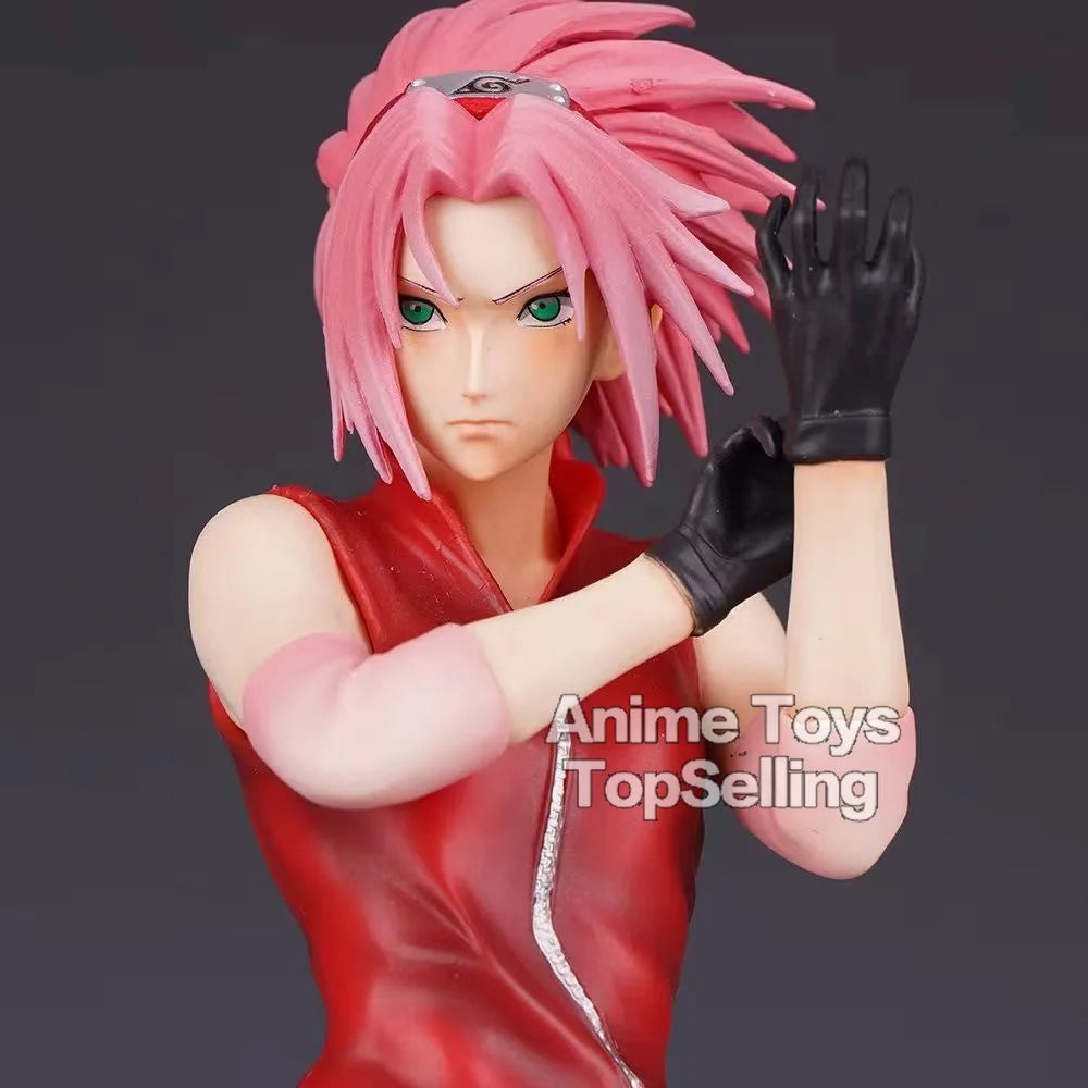 35cm NARUTO Figurine Haruno Sakura Figure PVC Hinata Statue Model Collectible Toys Gifts