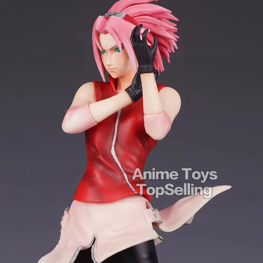 35cm NARUTO Figurine Haruno Sakura Figure PVC Hinata Statue Model Collectible Toys Gifts