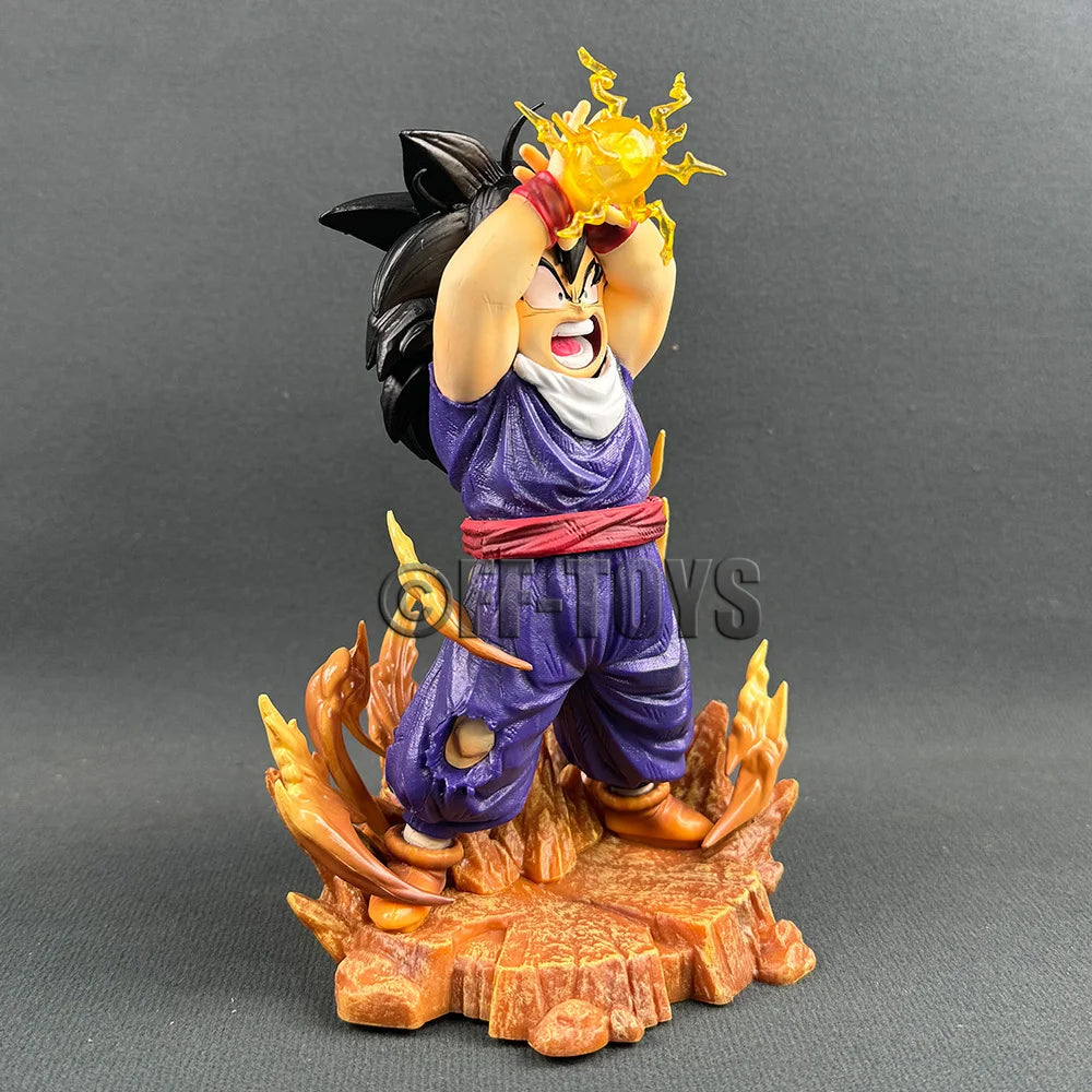 17.5cm Anime Dragon Ball Son Gohan Figure Kid Son Gohan Figurine Angry Gohan Action Figures Pvc Statue Collectible Model Toys