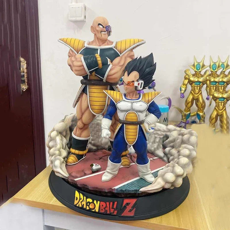 35cm Dragon Ball Z Figure Nappa Vegeta Saiyan Action Figure PVC Anime Figurine Model Statue Collection Ornament Doll Toys Gifts