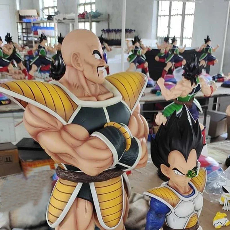 35cm Dragon Ball Z Figure Nappa Vegeta Saiyan Action Figure PVC Anime Figurine Model Statue Collection Ornament Doll Toys Gifts