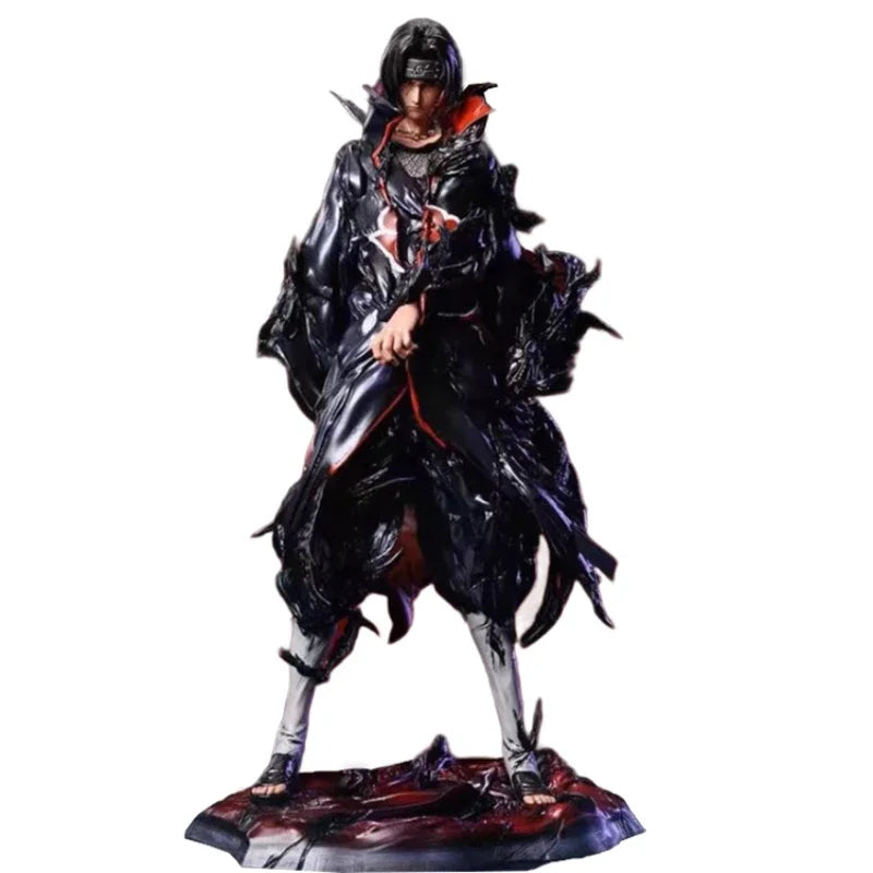 Anime NARUTO Figures Uchiha Itachi Action Figurine Gear 4 Naruto Shippuden Crow Model PVC Ornamen Statue for Children Doll Toys