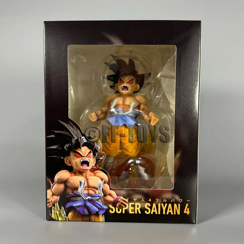 In Stock Anime Dragon Ball Z Ssj4 Goku Figure Goku Transform Ozaru Action Figures 18cm Pvc Statue Collection Model Toys Gifts