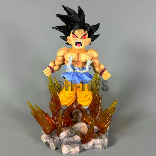 In Stock Anime Dragon Ball Z Ssj4 Goku Figure Goku Transform Ozaru Action Figures 18cm Pvc Statue Collection Model Toys Gifts