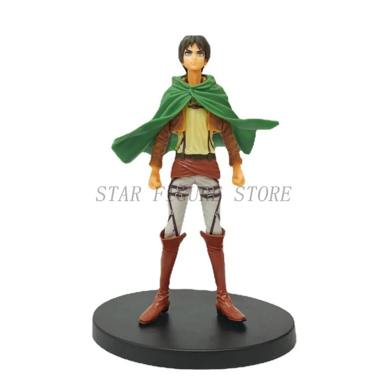 Attack on Titan Eren Levi Mikasa Action Figure Shingeki no Kyojin The Founding Titan Figurine Model Toys 15cm Desktop Ornaments