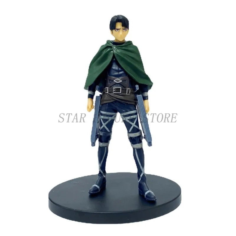 Attack on Titan Eren Levi Mikasa Action Figure Shingeki no Kyojin The Founding Titan Figurine Model Toys 15cm Desktop Ornaments