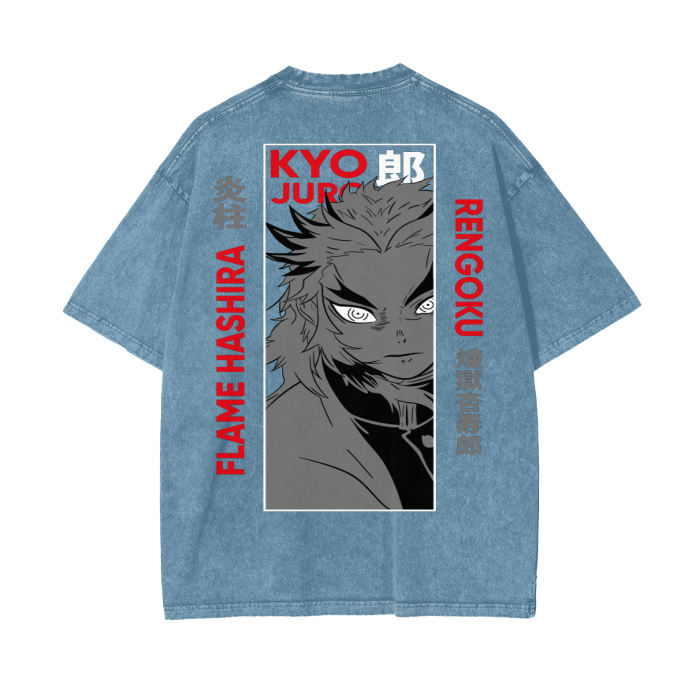 Oversize Kyojuro Rengoku T-Shirt