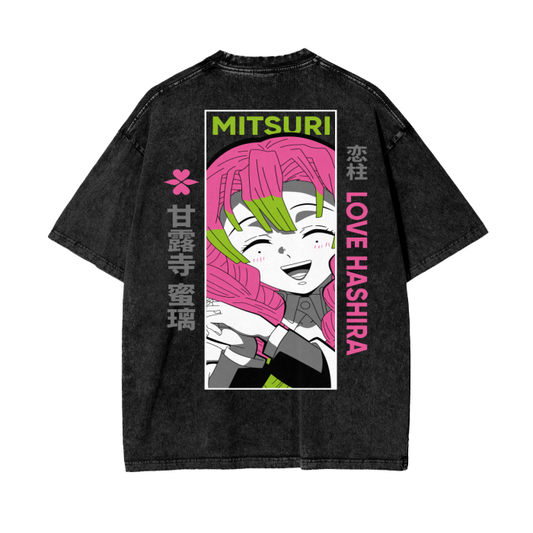 Oversize Mitsuri Kanroji T-Shirt